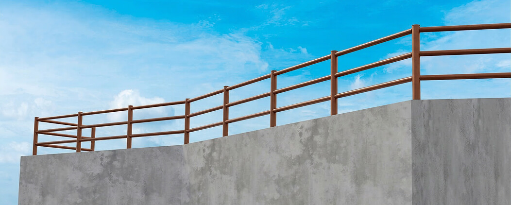 Staccionata in corten