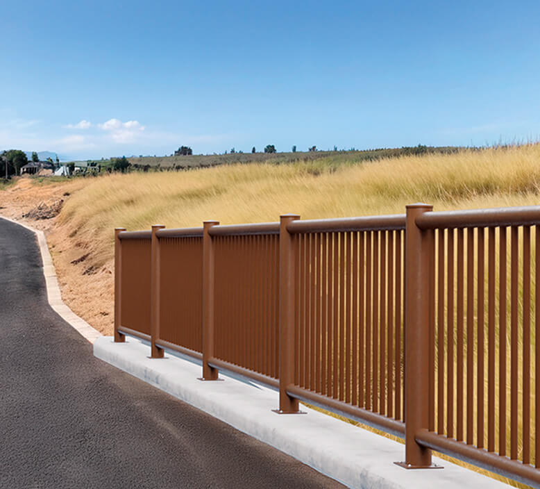 Staccionata in corten